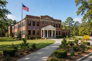 North Carolina school building