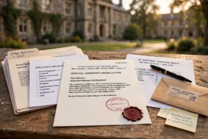 Photo of a stone college building exterior for the attendance shortage condonation guide
